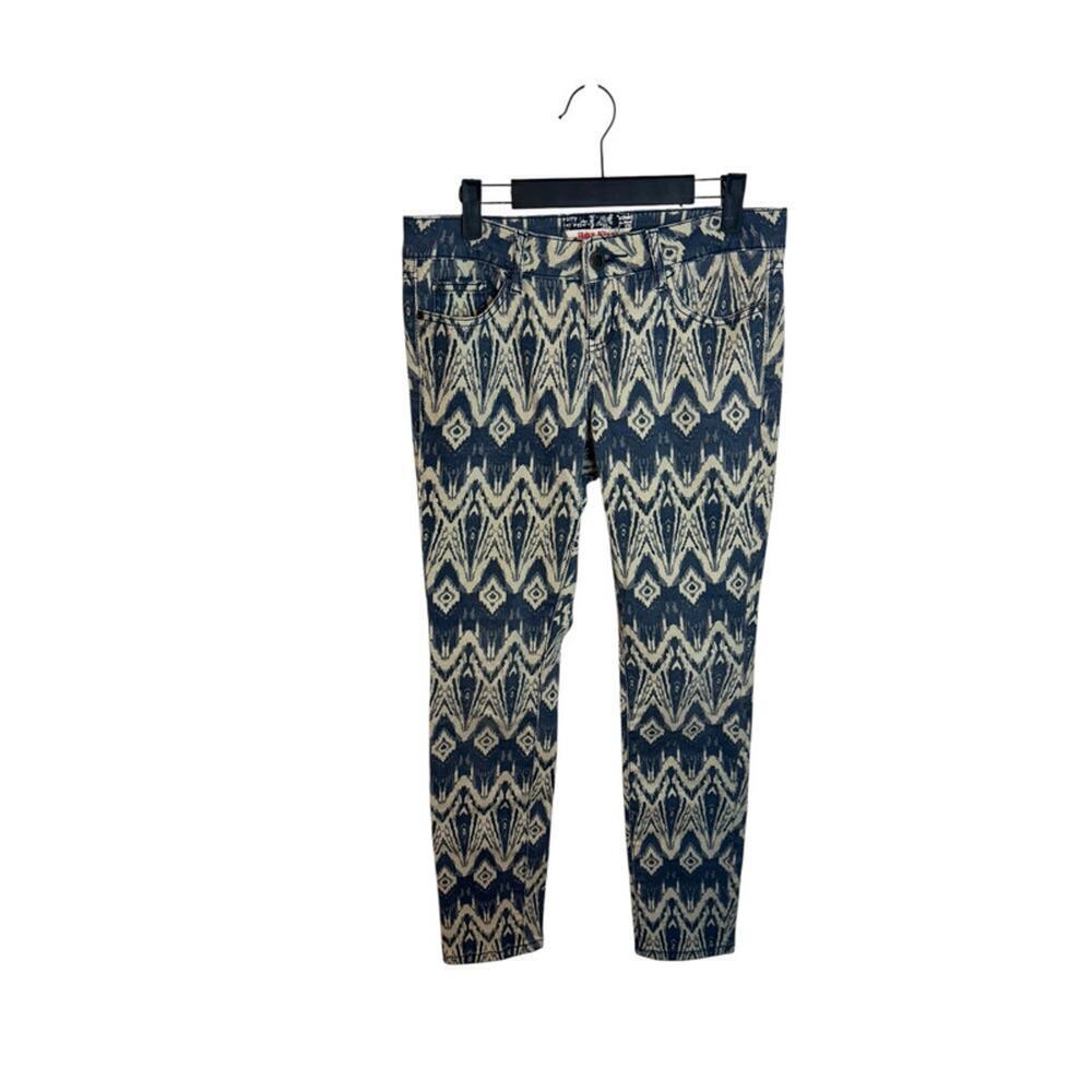 Hot Kiss Y2K Western Aztec Lily Skinny Jeans